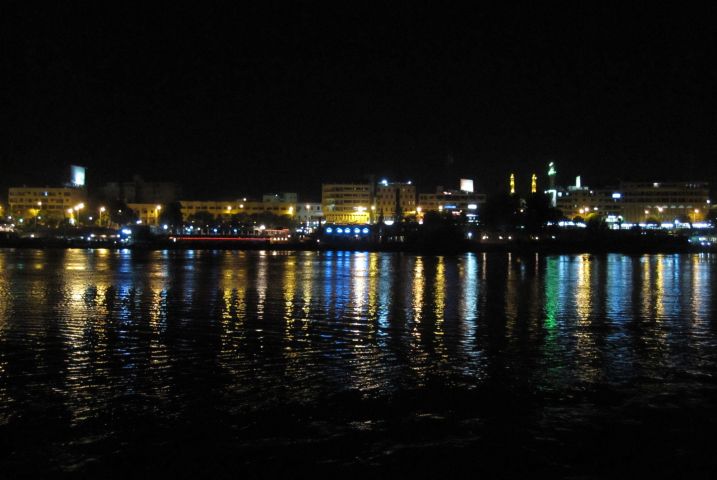 Assuan bei Nacht