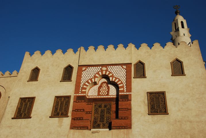 Die Abu el-Haggag Moschee in der Tempelanlage von Luxor