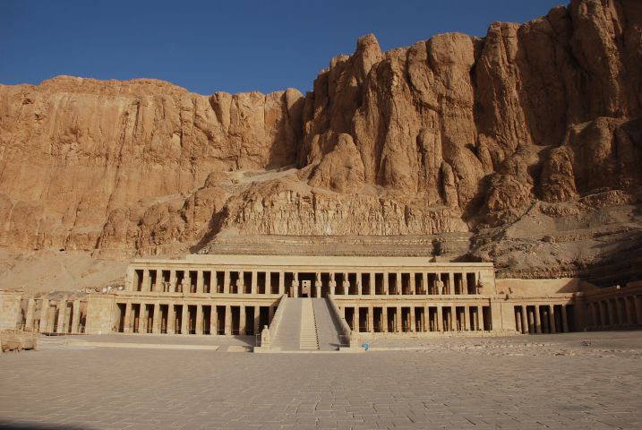 Der Totentempel von Hatschepsut bei Luxor