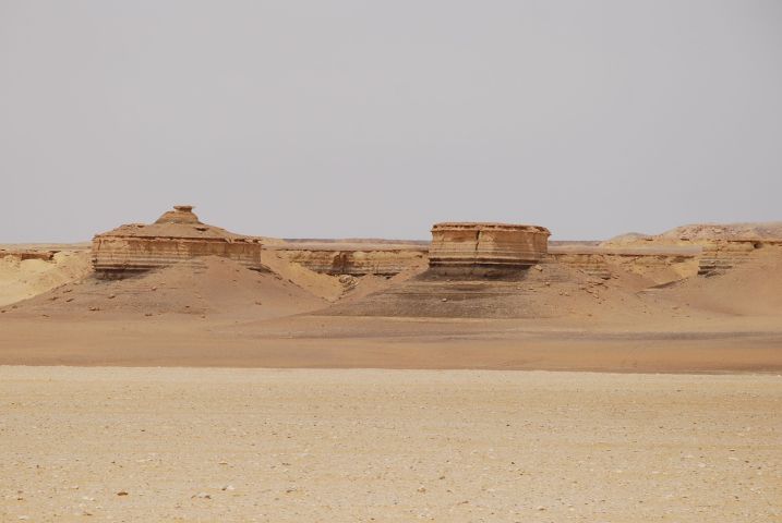 Tafelberge bei Abu Minqar