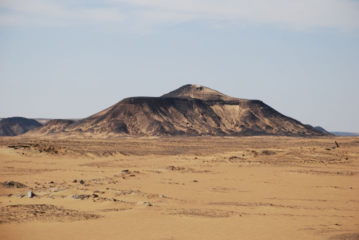 Berg in der Schwarzen Wüste