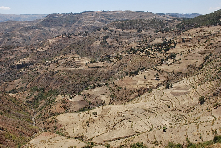 Landschaft entlang der “Chinese Road“