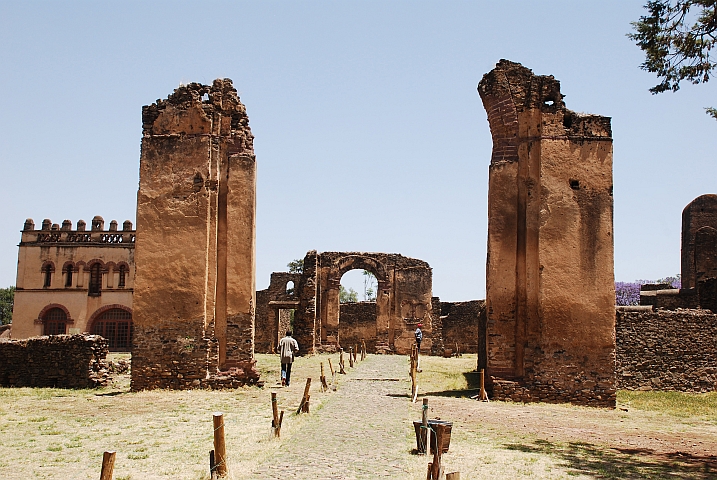 Ruinen im Fasil Ghebbi, auch “Royal Enclosure“ genannt