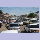 Verkehrschaos in einem Vorort von Nairobi