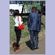 Elegant gestyltes, junges Paar in Nairobi