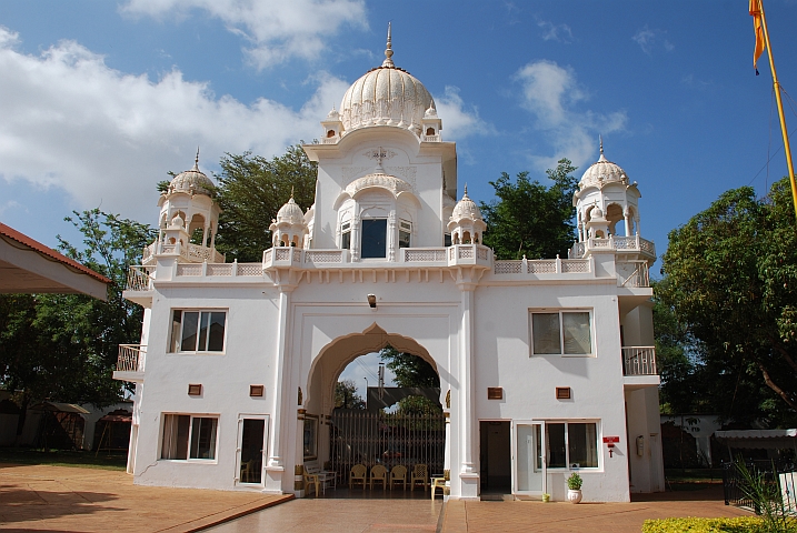 Teil des Sikh-Tempels in Makindu zwischen Nairobi und Mombasa