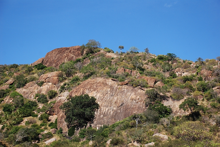 Landschaft im Tsavo-West Nationalpark