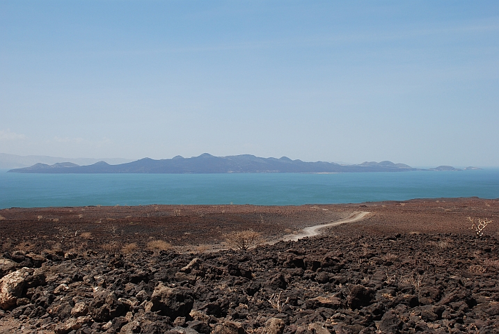 Lake Turkana mit South Island