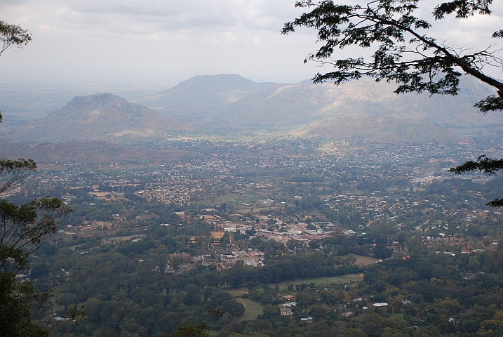 Blick auf Zomba