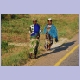 Frauen für einmal ohne Kinder auf dem Rücken zwischen Namialo und Monape