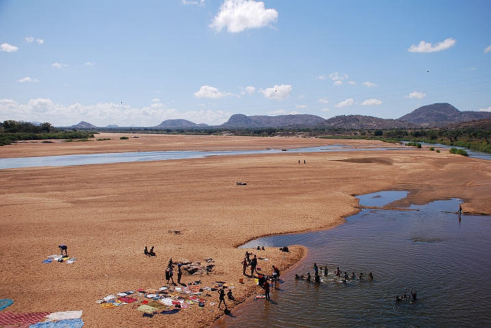 Am Rio Lúrio bei Namapa