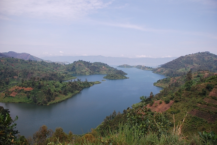 Lake Kivu zwischen Hanika und Ngoma