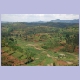 Landschaft zwischen Rubengera und Gitarama im Zentrum von Ruanda
