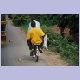 Gemischter Personen/Tier-Transport bei Kigali