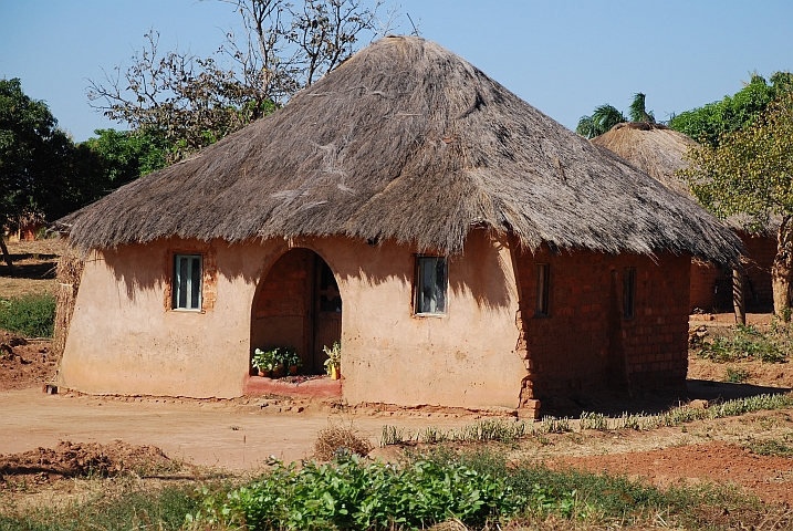 Haus in der Luapulaprovinz bei Kashiba