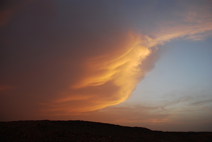 Abendstimmung in der Nubischen Wüste