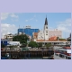 Downtown Dar es Salaam bei der Anlegestelle der Sansibar-Fähren