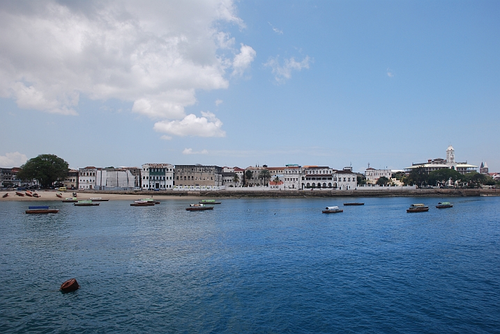 Die Uferpromenade von Stone Town