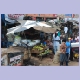 Strassenmarkt in einem Vorort von Kampala