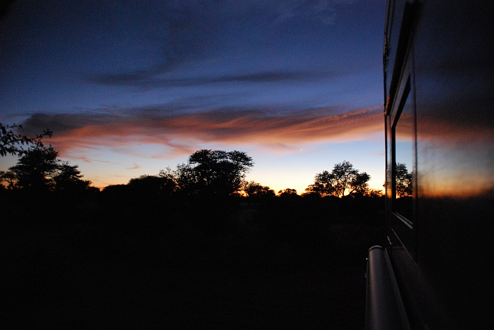 Morgenstimmung in der Kalahari