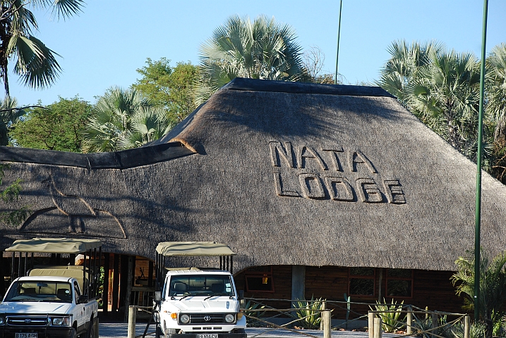 Hier übernachten wir: Nata Lodge
