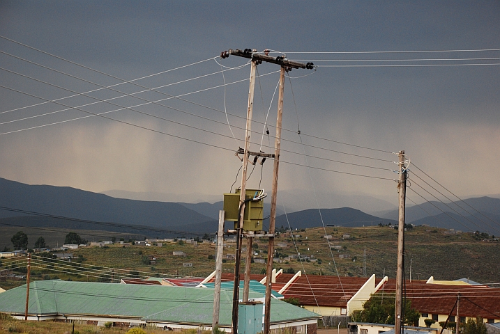 Wetter in Thaba Tseka: Wir kriegen nur ein paar Tropfen ab