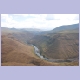 Der tief eingeschnittene Senqu Fluss, der später als Orange durch Südafrika fliesst