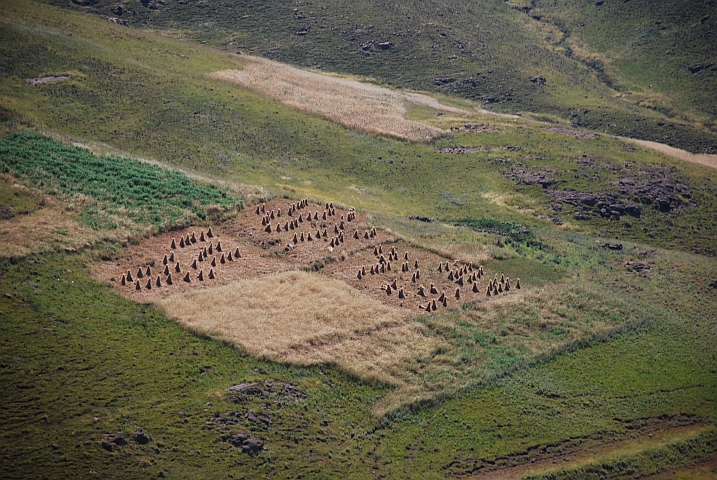 Am Laitsoka Pass im Zentrum von Lesotho