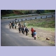 Schulkinder unterwegs bei Pitseng