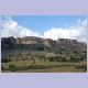 Landschaft zwischen Leribe und Butha Buthe im nördlichen Flachland von Lesotho