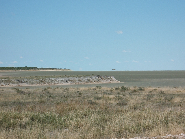 An der Etosha-Pfanne