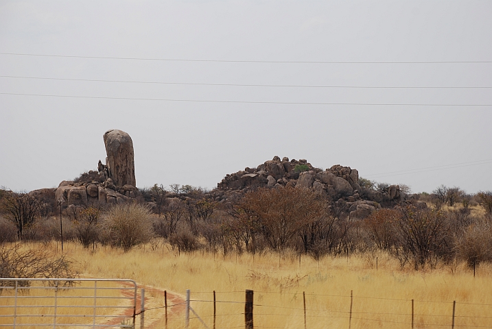 Felsen bei Otjikondo zwischen Outjo und Kamanjab