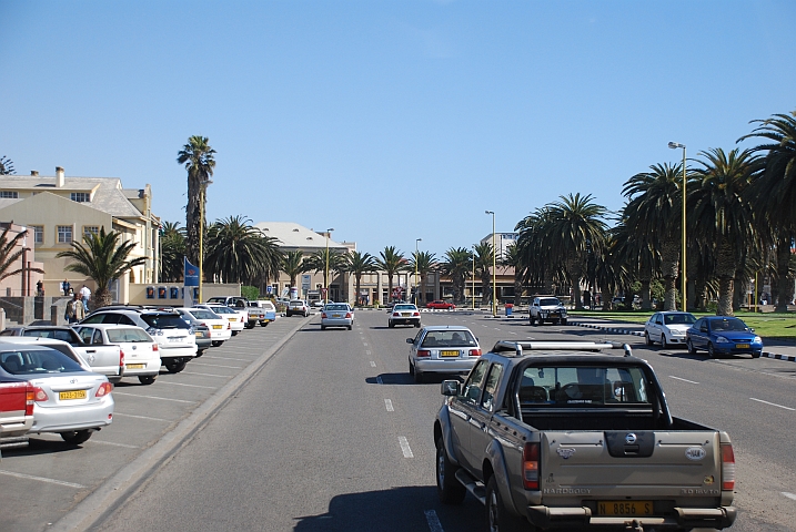 Garnisonstrasse in Swakopmund