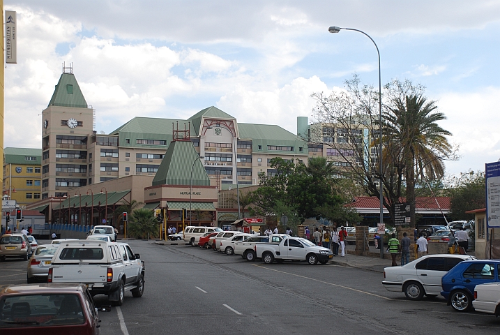 Im Zentrum von Windhoek nahe der Post Street Mall