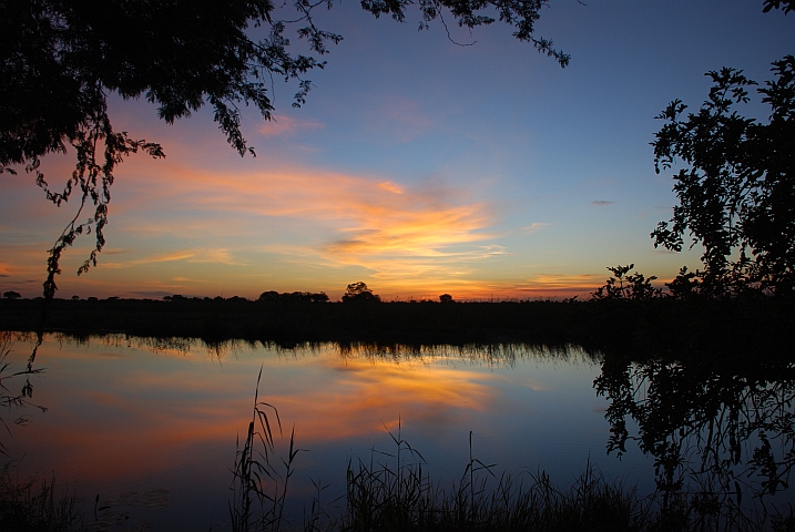Morgenstimmung am Kwando River