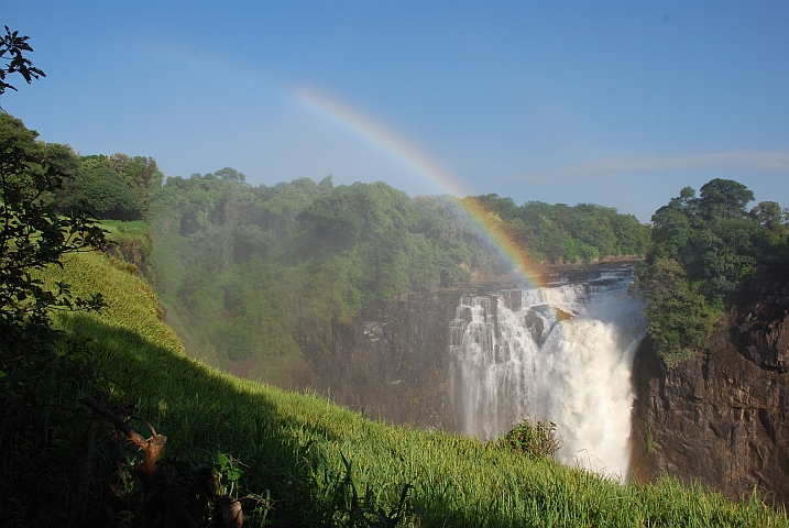 Der Devil’s Cataract der Viktoriafälle