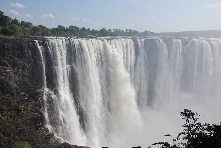 Die Main Falls der Viktoriafälle