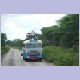 Überlandbus unterwegs zwischen Kwekwe und Gokwe