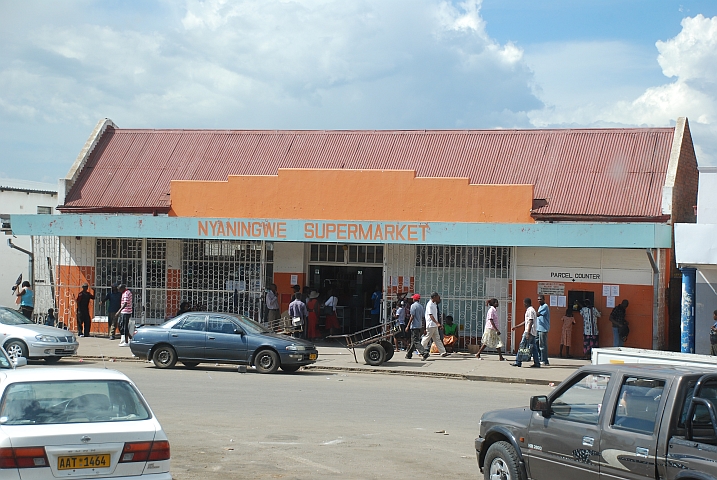 Klener Supermarkt in Gweru