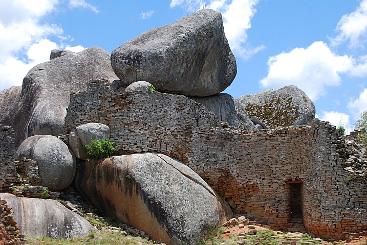 Ruinen in Great Zimbabwe