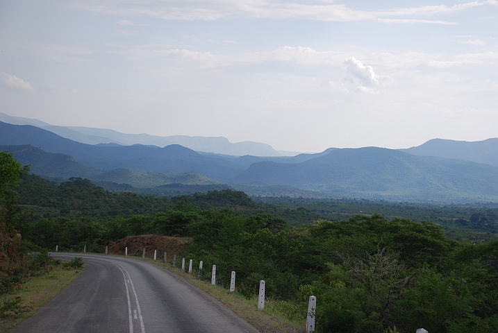 Landschaft am Rande der Chimanimani Mountains in den Easter Highlands