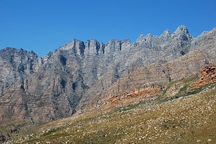 Am DuToitskloof Pass zwischen Paarl und Worcester