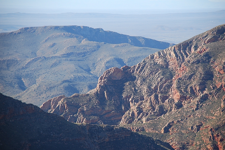 Blick vom Swartbergpass in die Grosse Karoo hinaus