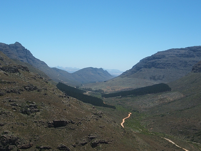 Blick auf die Cederberg Wilderness Area bei Algeria