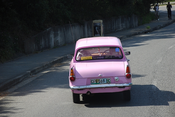 Nicht gerade ein “Pink Cadillac“, aber immerhin pink