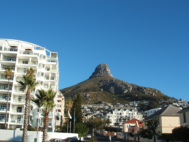 Lion’s Head von Queensbeach aus