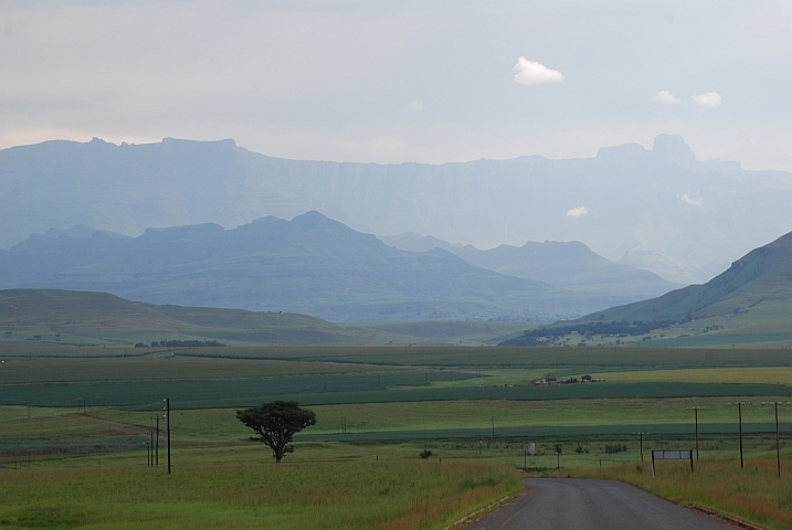 Die Drakensberge beim Royal Natal Nationalpark