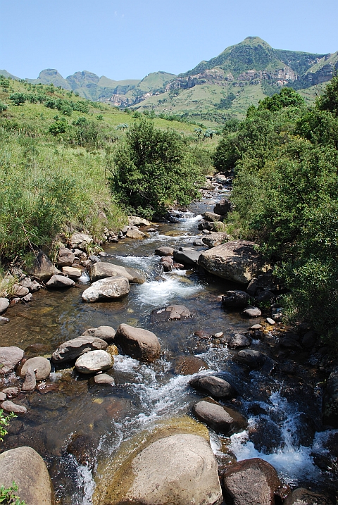 Seitenflüsschen des Thukela