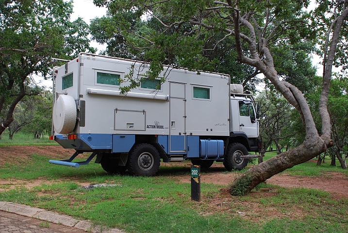 Unser Platz im Rustenburg Kloof Holiday Resort