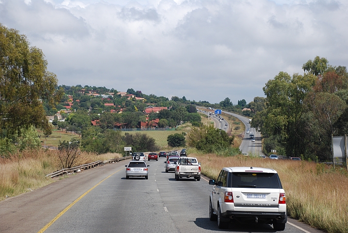 Wieder einmal unterwegs in Richtung Johannesburg